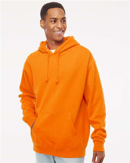 Unisex Heavyweight Hooded Sweatshirt - Safety Orange