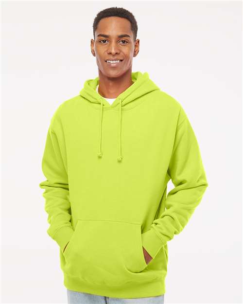 Unisex Heavyweight Hooded Sweatshirt - Safety Yellow