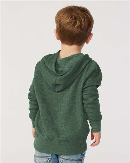 Toddler Special Blend Hooded Raglan Sweatshirt - Moss