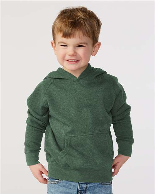 Toddler Special Blend Hooded Raglan Sweatshirt - Moss