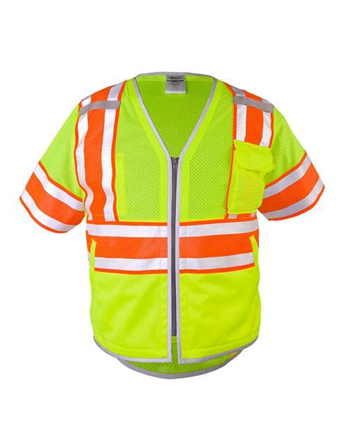 Unisex Premium Brilliant Series® Ultimate Reflective Class 3 Vest - Lime