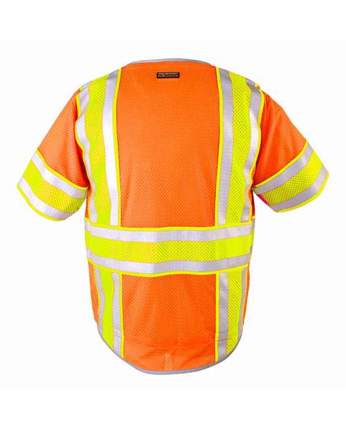 Unisex Premium Brilliant Series® Ultimate Reflective Class 3 Vest - Orange
