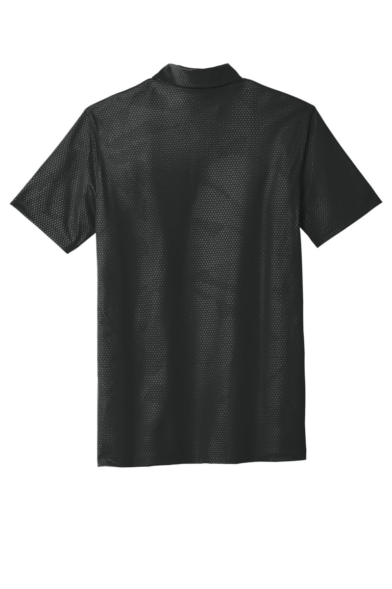 Nike Dri-FIT Embossed Tri-Blade Polo - Black