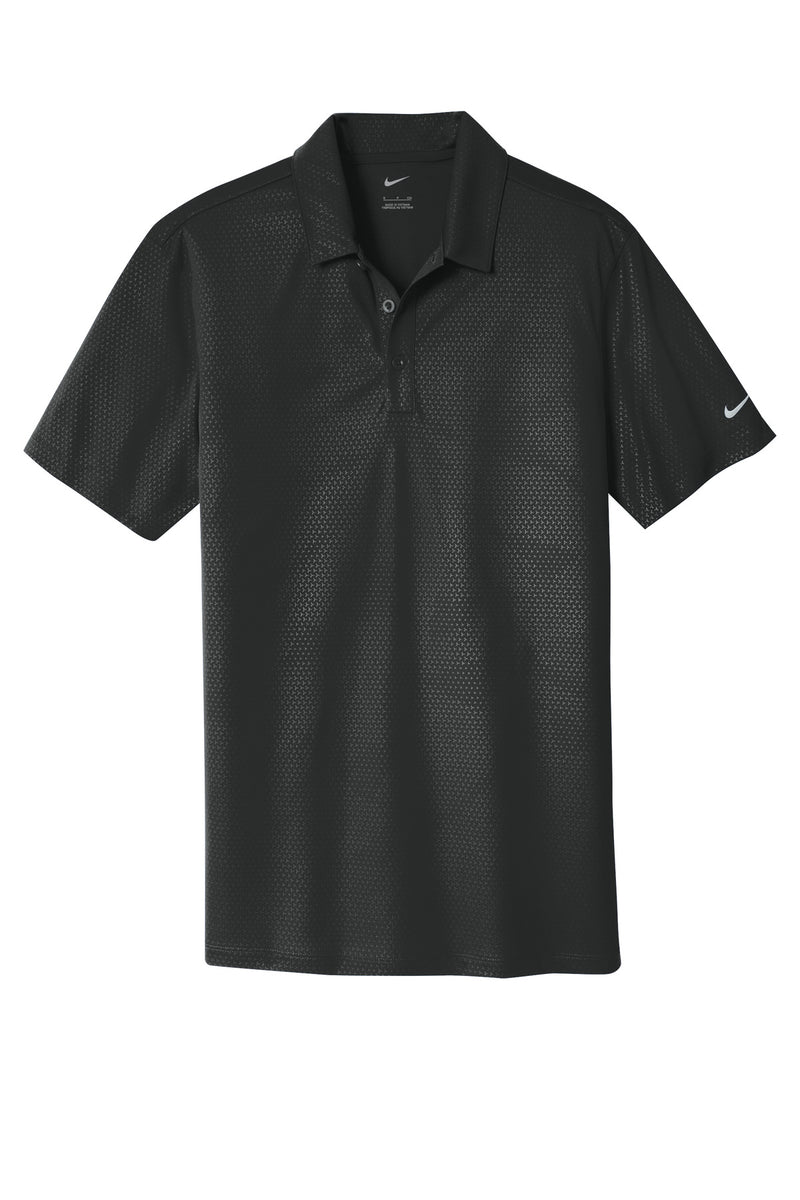 Nike Dri-FIT Embossed Tri-Blade Polo - Black