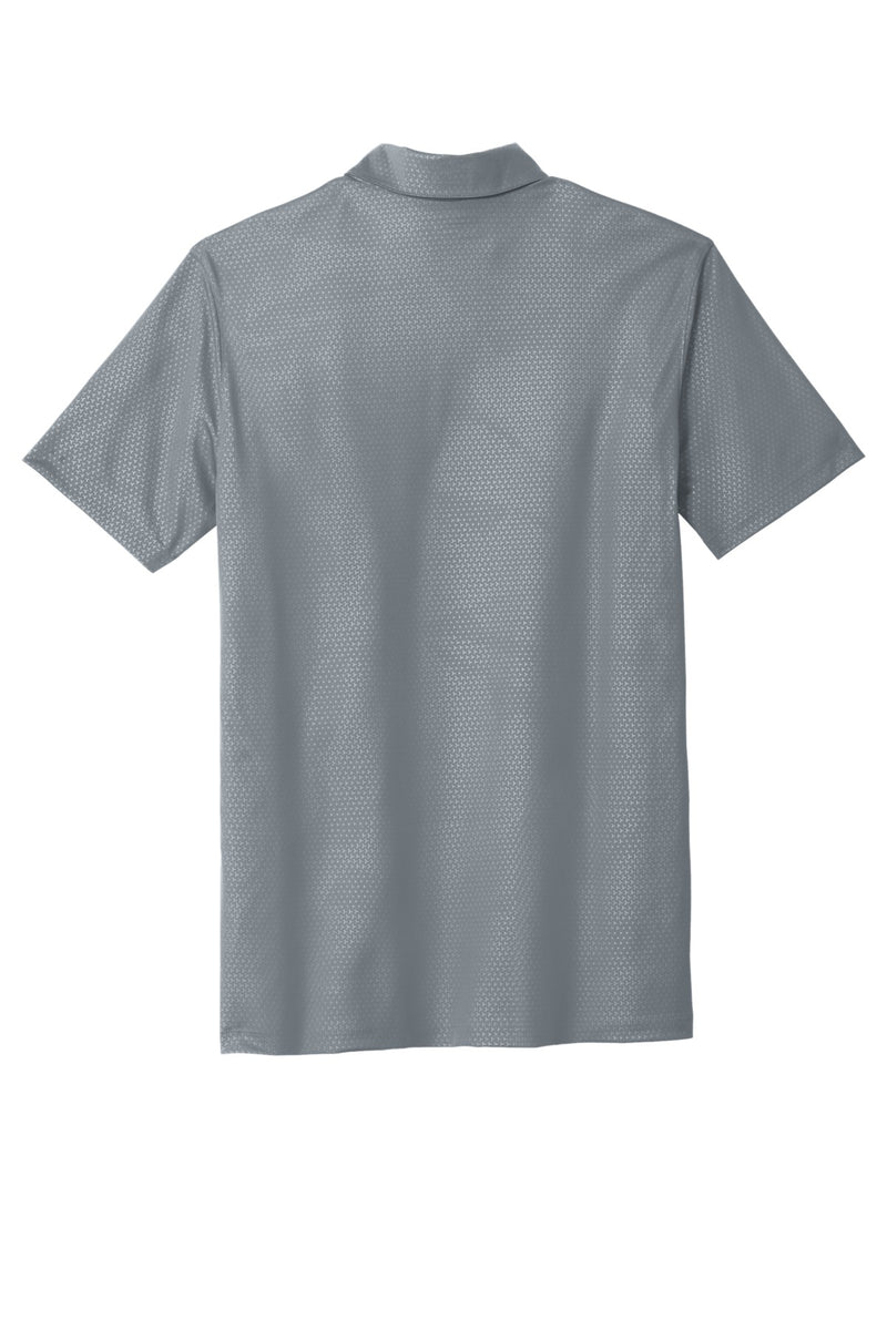 Nike Dri-FIT Embossed Tri-Blade Polo - Cool Grey