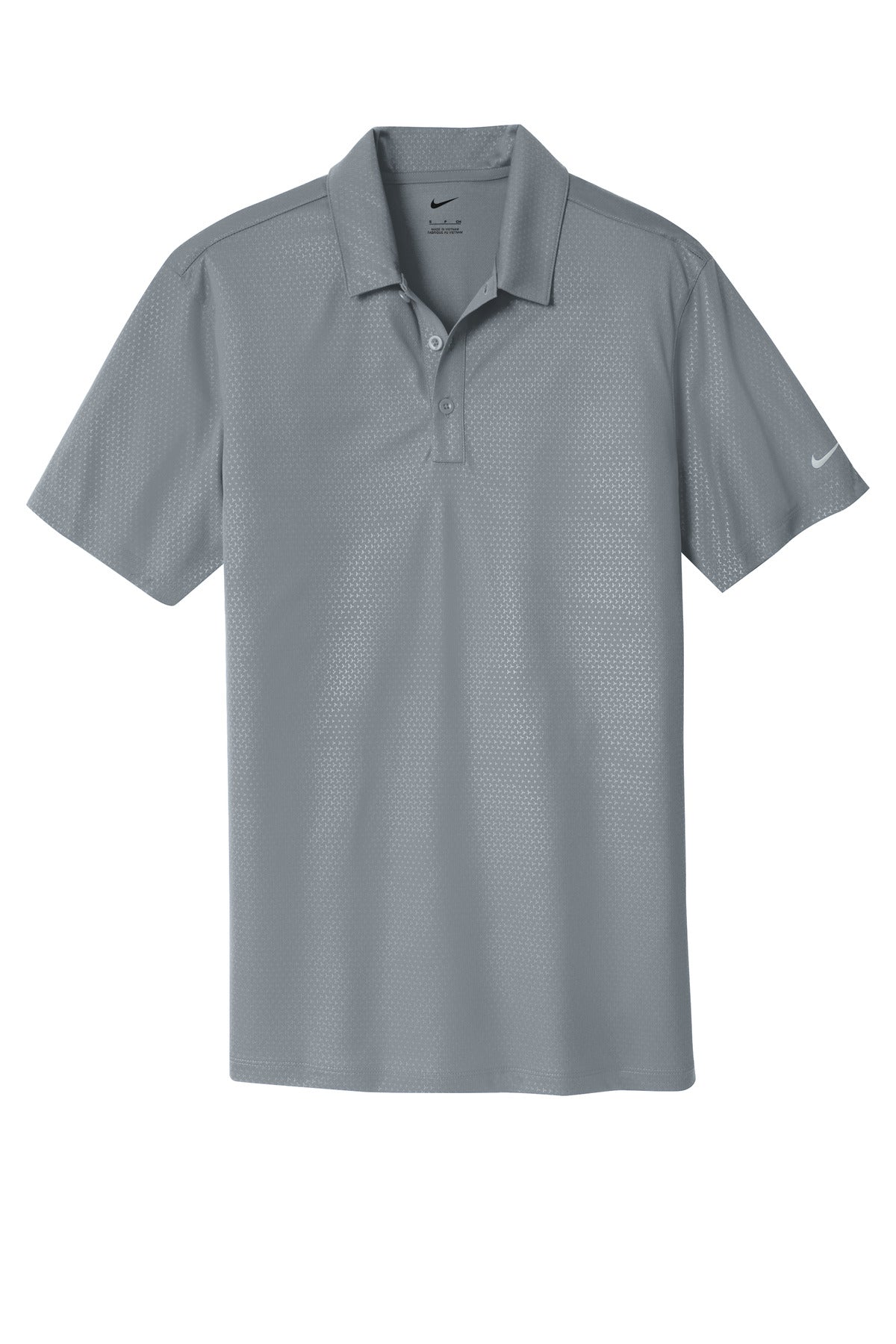Nike Dri-FIT Embossed Tri-Blade Polo - Cool Grey
