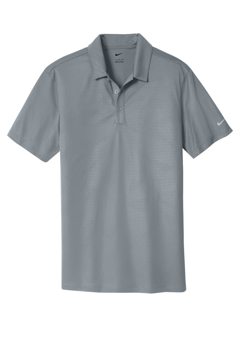 Nike Dri-FIT Embossed Tri-Blade Polo - Cool Grey