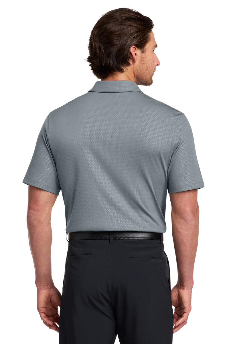 Nike Dri-FIT Embossed Tri-Blade Polo - Cool Grey