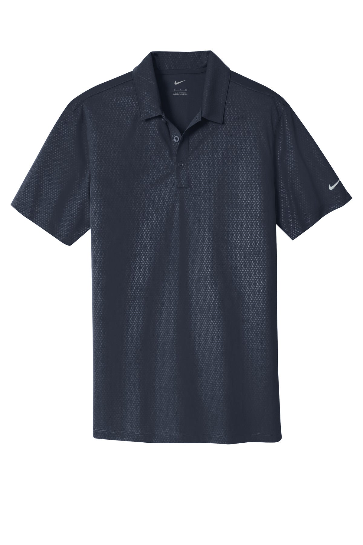 Nike Dri-FIT Embossed Tri-Blade Polo - Marine