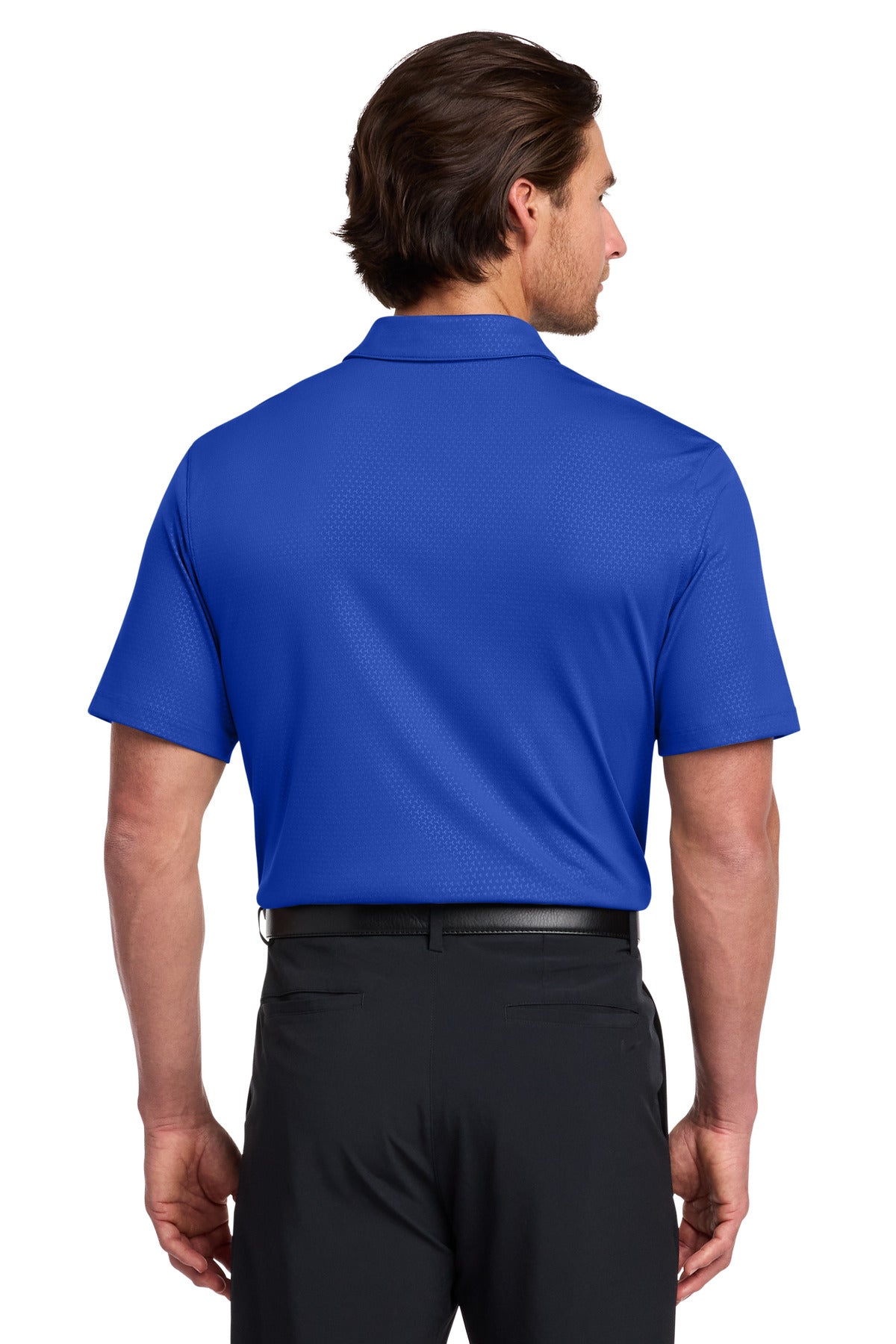 Nike Dri-FIT Embossed Tri-Blade Polo - Old Royal