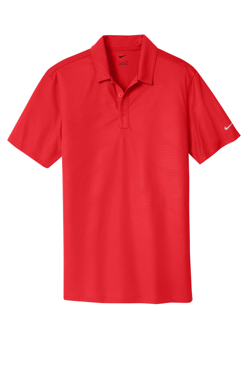 Nike Dri-FIT Embossed Tri-Blade Polo - University Red