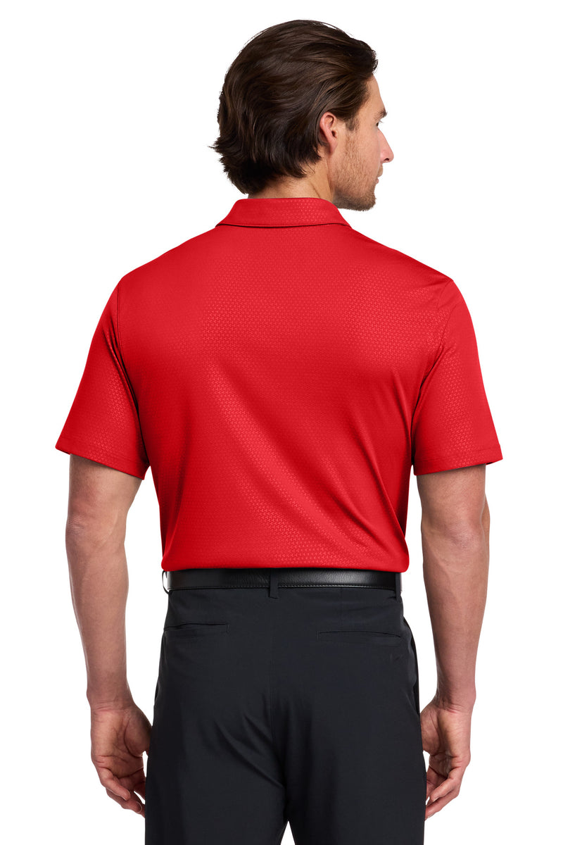 Nike Dri-FIT Embossed Tri-Blade Polo - University Red