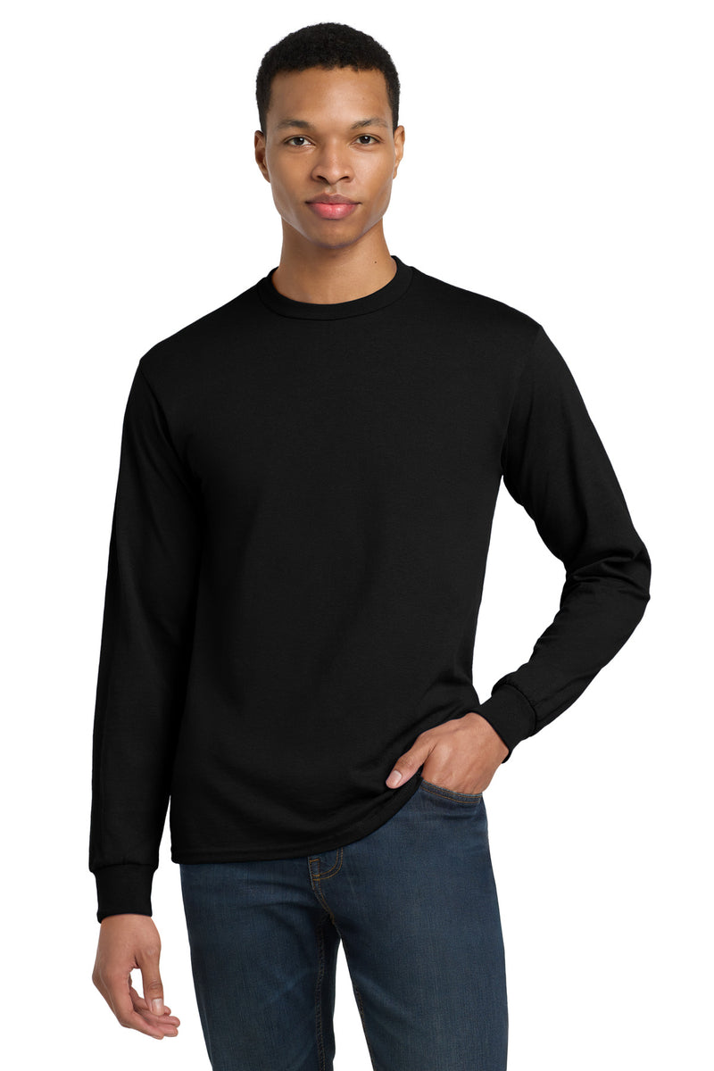 Gildan - DryBlend 50 Cotton/50 Poly Long Sleeve T-Shirt - Black