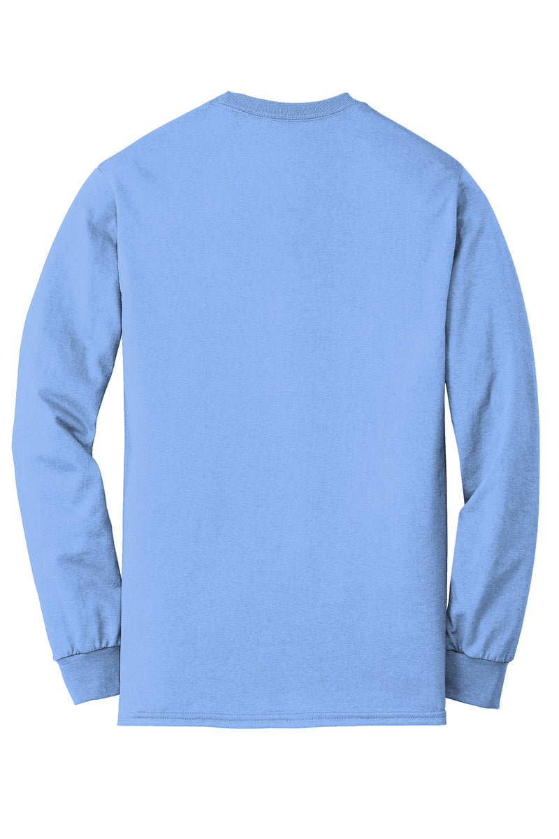 Gildan - DryBlend 50 Cotton/50 Poly Long Sleeve T-Shirt - Carolina Blue