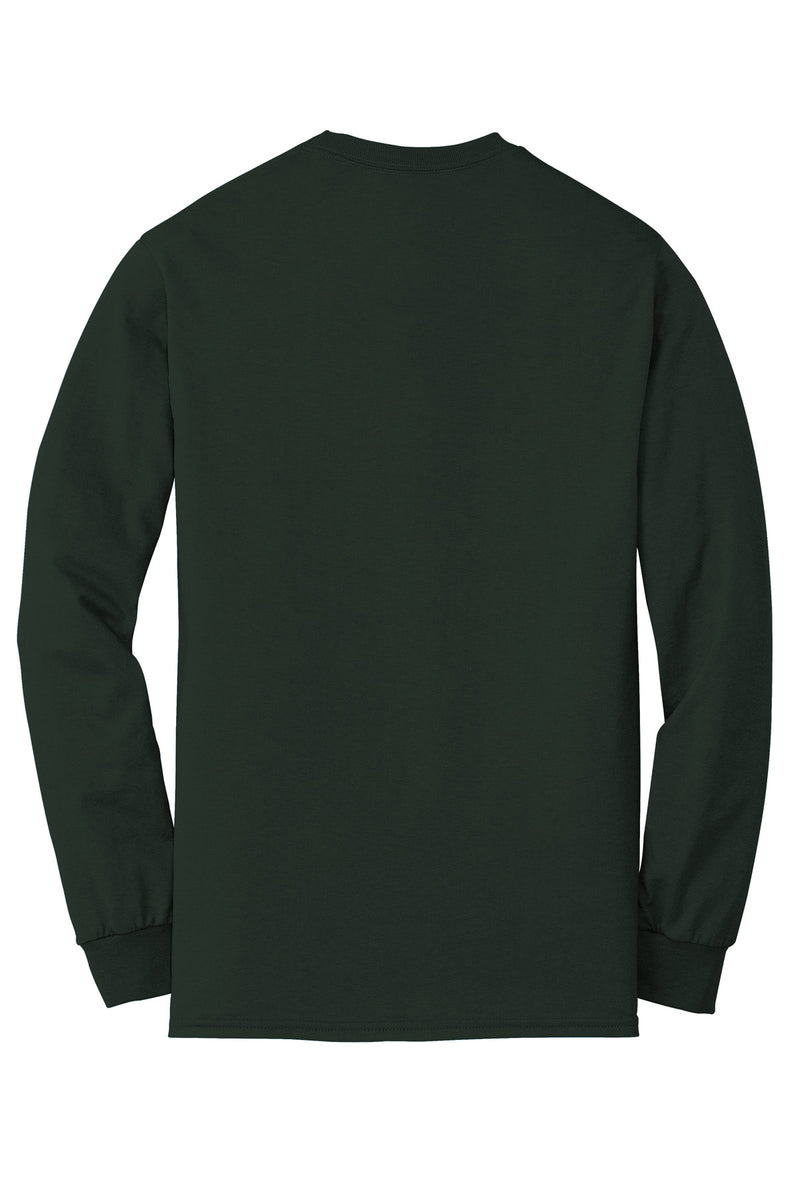 Gildan - DryBlend 50 Cotton/50 Poly Long Sleeve T-Shirt - Forest Green