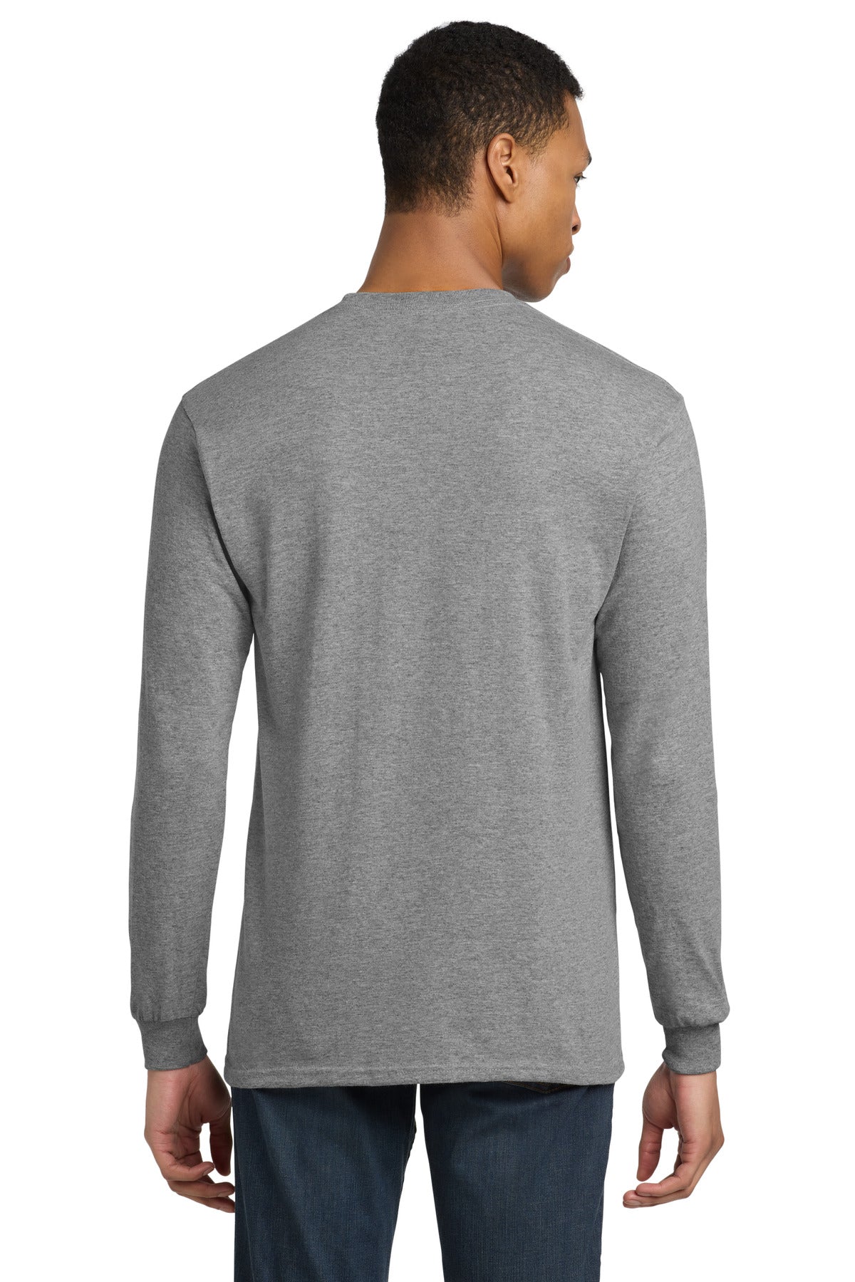 Gildan - DryBlend 50 Cotton/50 Poly Long Sleeve T-Shirt - Graphite Heather
