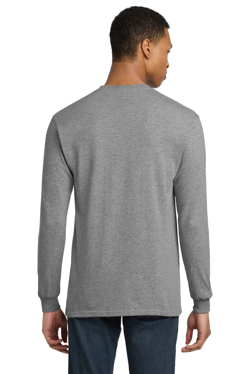 Gildan - DryBlend 50 Cotton/50 Poly Long Sleeve T-Shirt - Graphite Heather