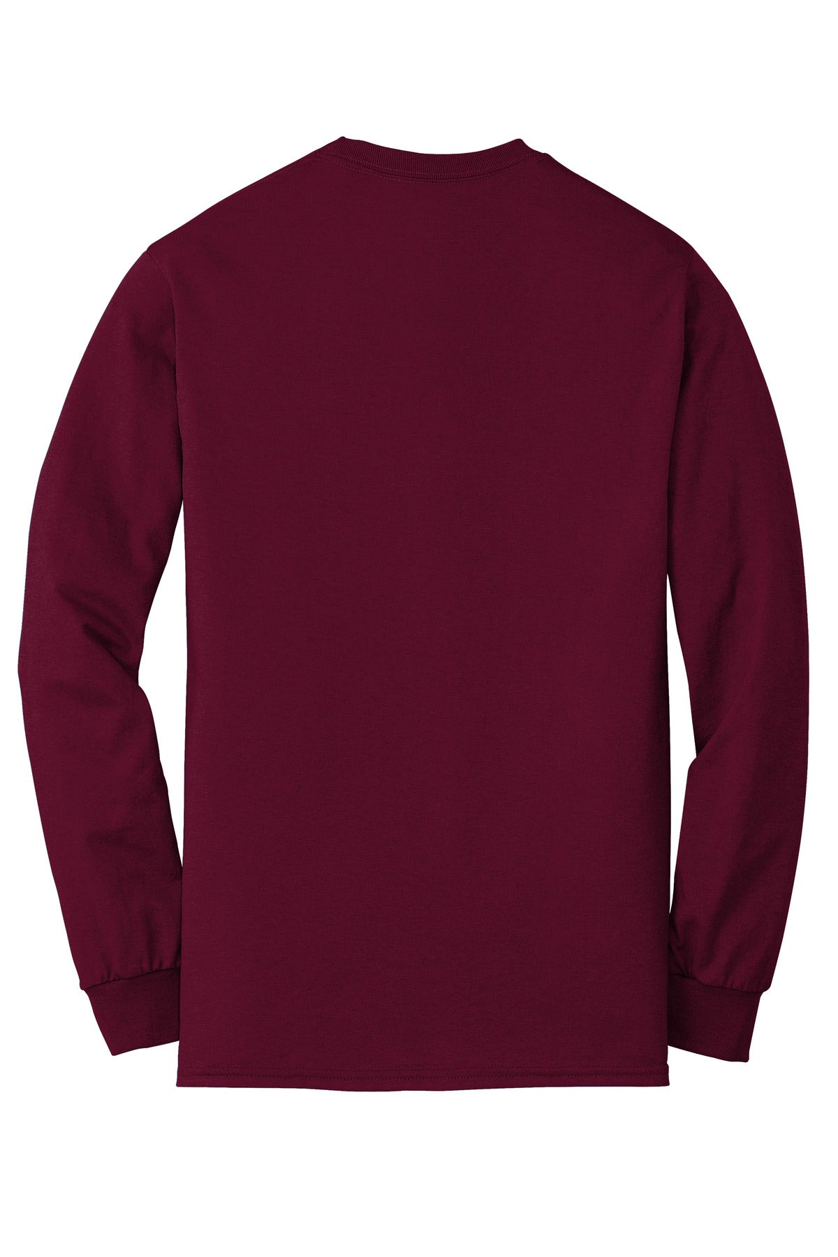 Gildan - DryBlend 50 Cotton/50 Poly Long Sleeve T-Shirt - Maroon