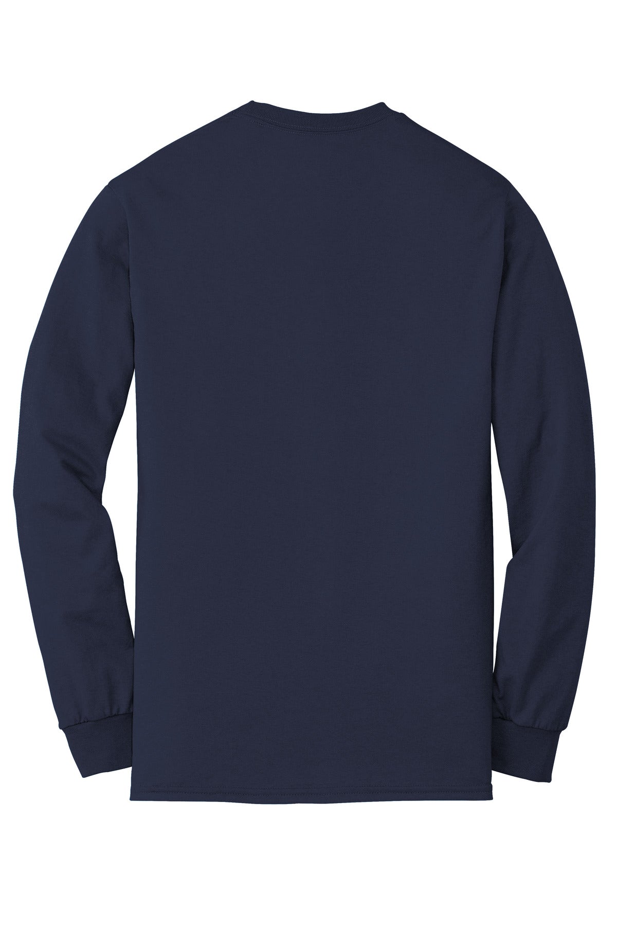 Gildan - DryBlend 50 Cotton/50 Poly Long Sleeve T-Shirt - Navy