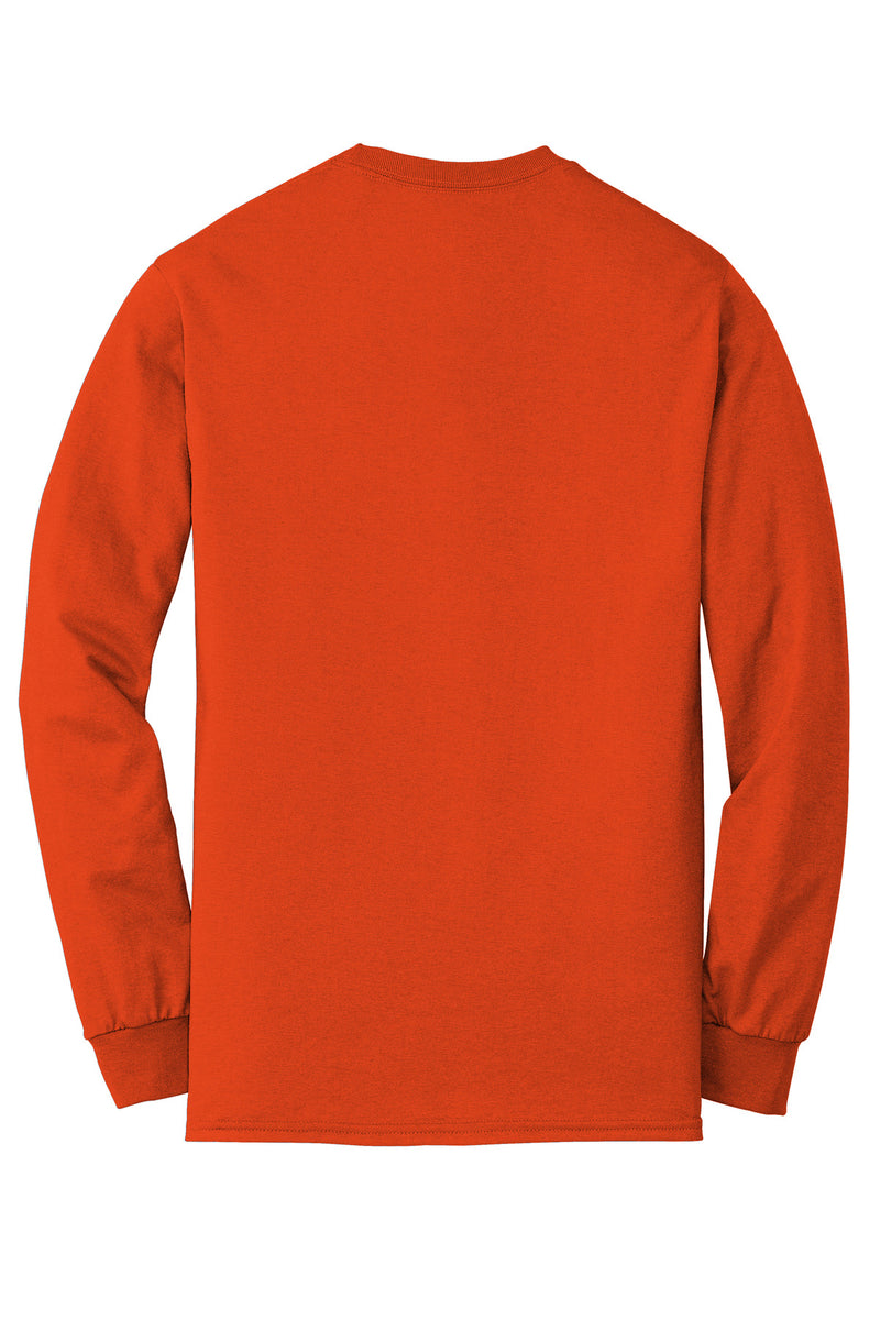 Gildan - DryBlend 50 Cotton/50 Poly Long Sleeve T-Shirt - Orange