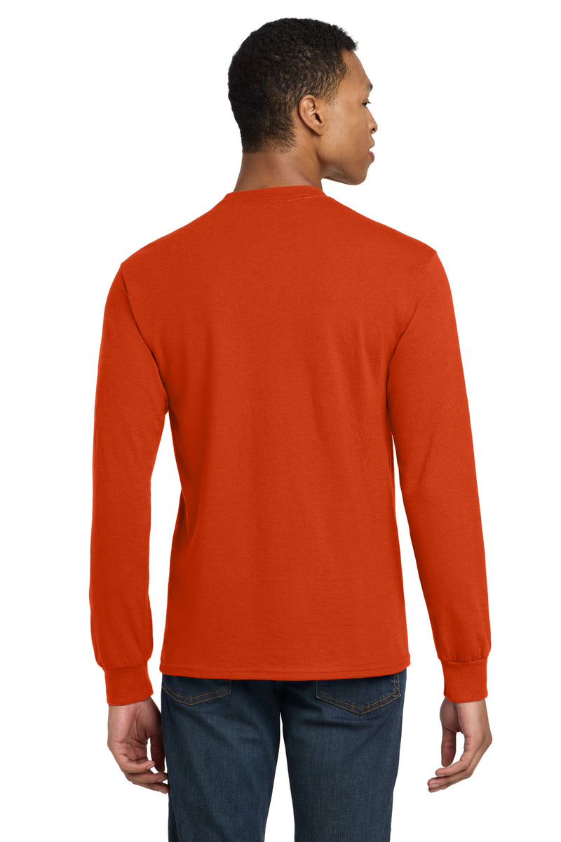 Gildan - DryBlend 50 Cotton/50 Poly Long Sleeve T-Shirt - Orange