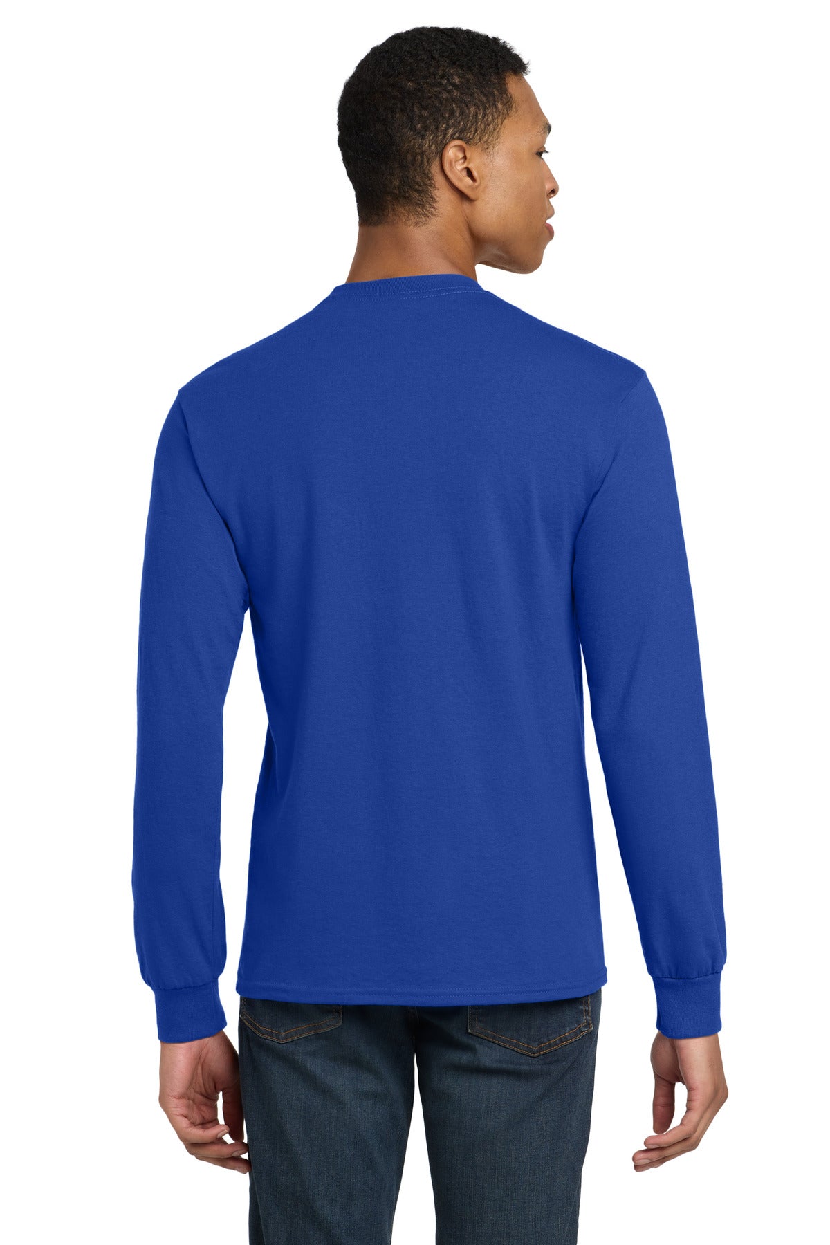 Gildan - DryBlend 50 Cotton/50 Poly Long Sleeve T-Shirt - Royal