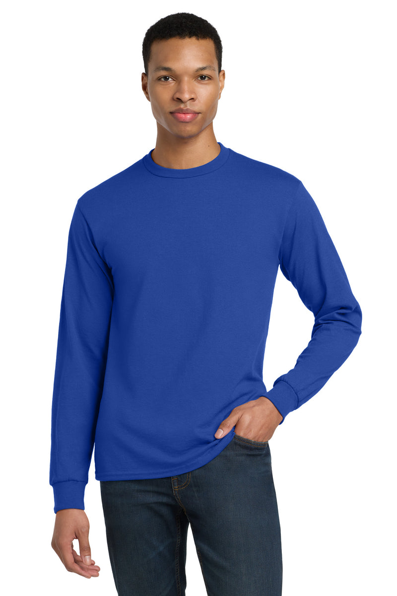 Gildan - DryBlend 50 Cotton/50 Poly Long Sleeve T-Shirt - Royal