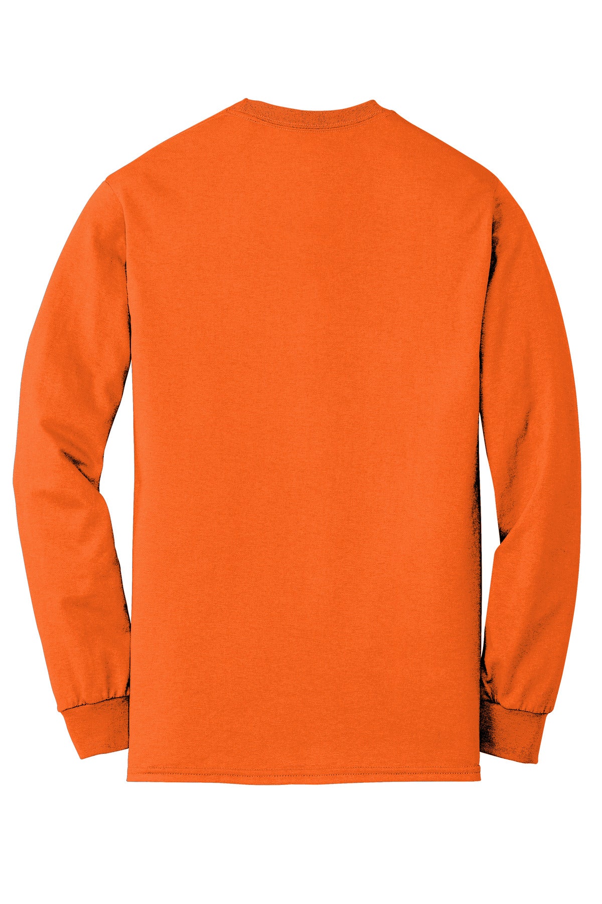 Gildan - DryBlend 50 Cotton/50 Poly Long Sleeve T-Shirt - S. Orange