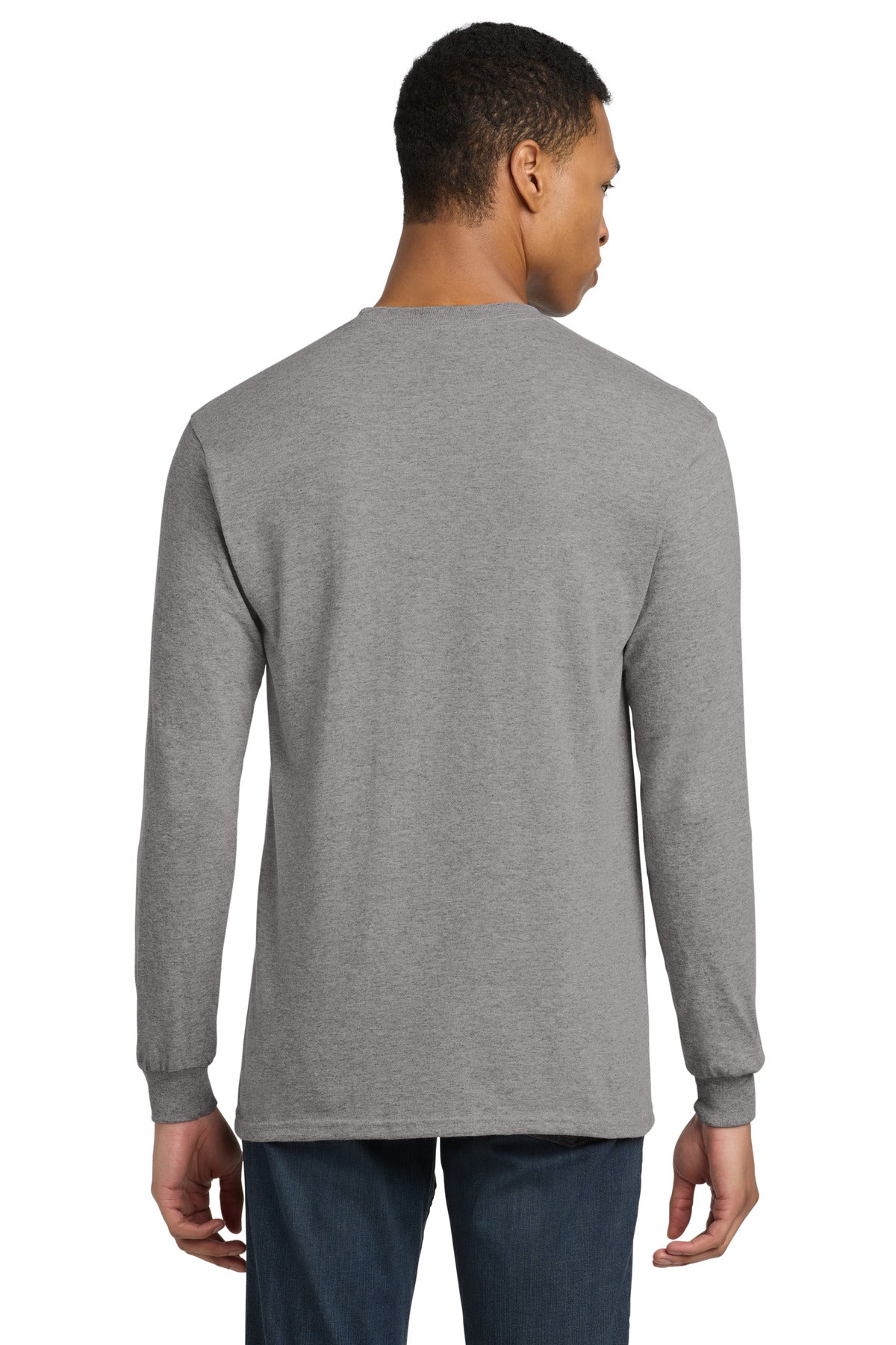 Gildan - DryBlend 50 Cotton/50 Poly Long Sleeve T-Shirt - Sport Grey