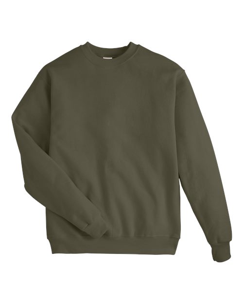 Unisex EcoSmart® Crewneck Sweatshirt - Fatigue Green