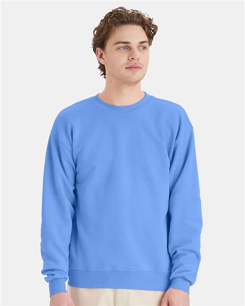 Unisex EcoSmart® Crewneck Sweatshirt - Carolina Blue