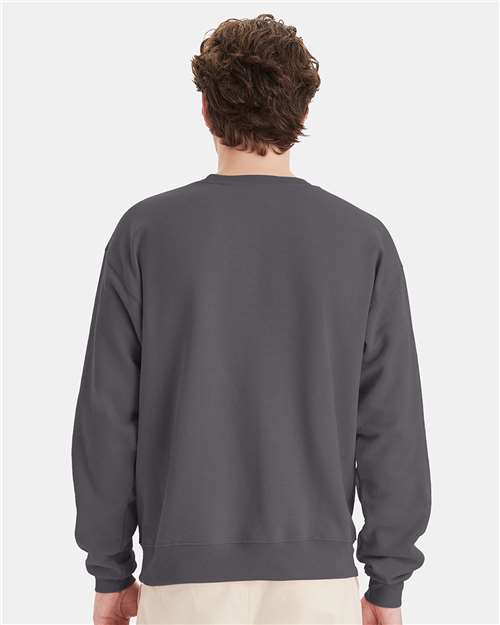 Unisex EcoSmart® Crewneck Sweatshirt - Smoke Grey