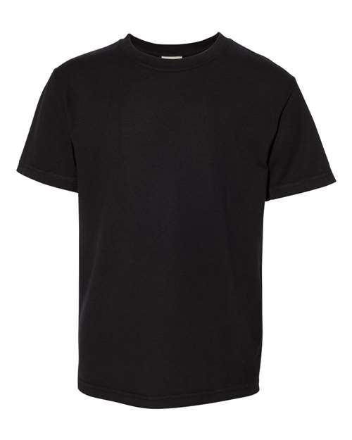 Youth Garment-Dyed T-Shirt - Black