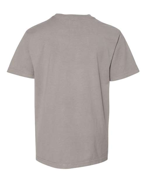 Youth Garment-Dyed T-Shirt - Concrete Grey