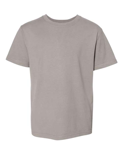 Youth Garment-Dyed T-Shirt - Concrete Grey