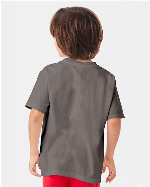 Youth Garment-Dyed T-Shirt - Concrete Grey