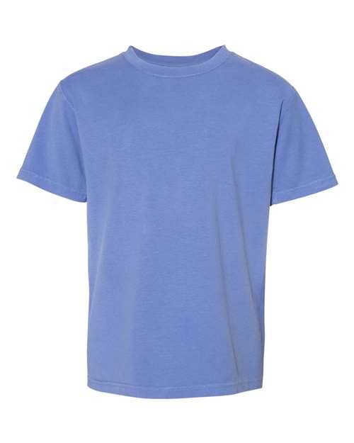 Youth Garment-Dyed T-Shirt - Deep Forte Blue