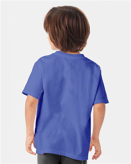 Youth Garment-Dyed T-Shirt - Deep Forte Blue