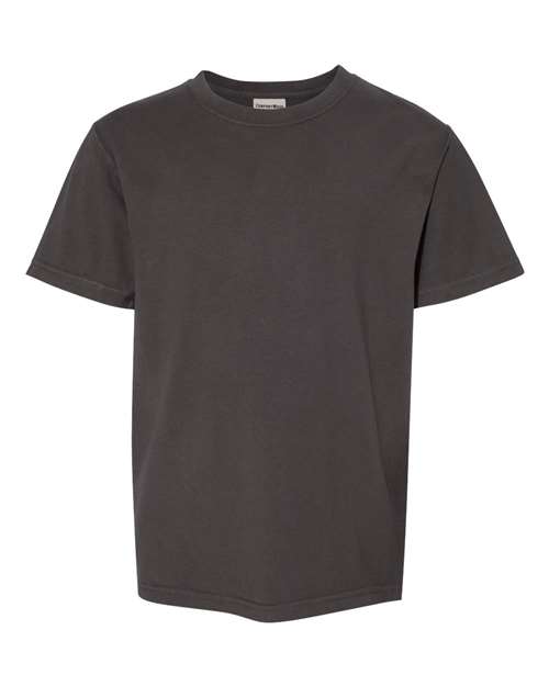 Youth Garment-Dyed T-Shirt - New Railroad Grey