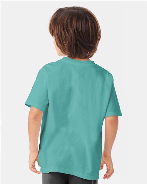 Youth Garment-Dyed T-Shirt - Spanish Moss