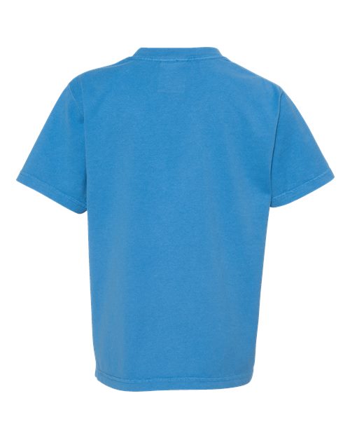Youth Garment-Dyed T-Shirt - Summer Sky Blue