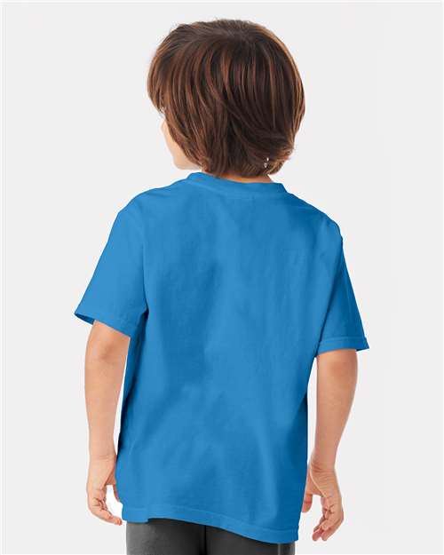 Youth Garment-Dyed T-Shirt - Summer Sky Blue