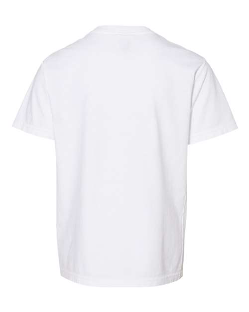 Youth Garment-Dyed T-Shirt - White