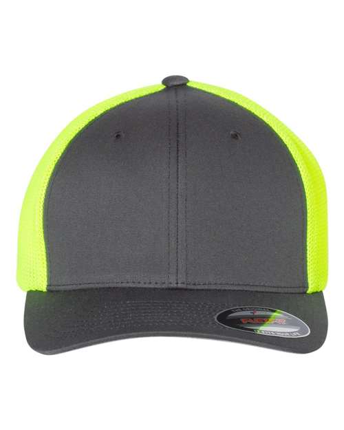 Trucker Cap - Charcoal/ Neon Yellow