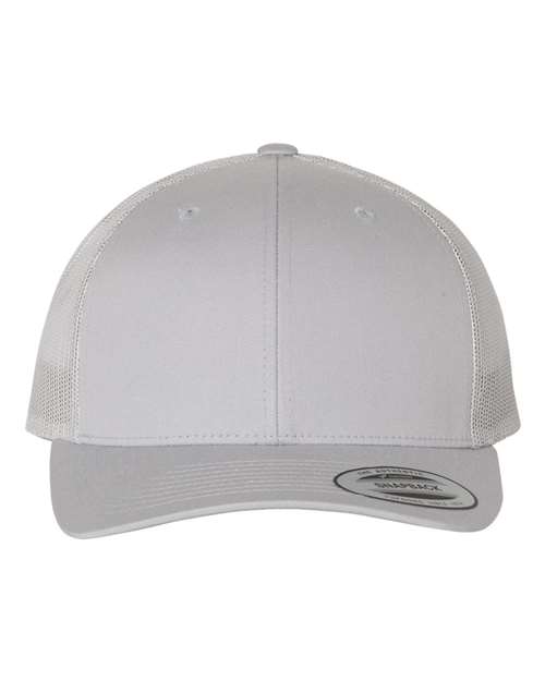 Retro Trucker Cap - Silver