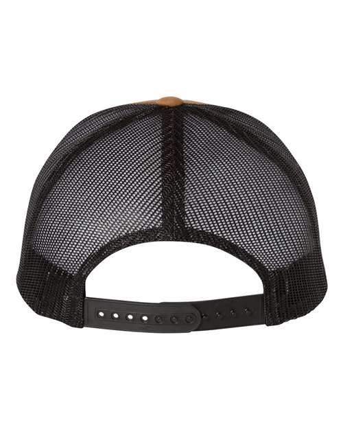 Retro Trucker Cap - Caramel/ Black