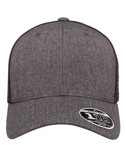 110® Mesh-Back Cap - Melange Charcoal/ Black