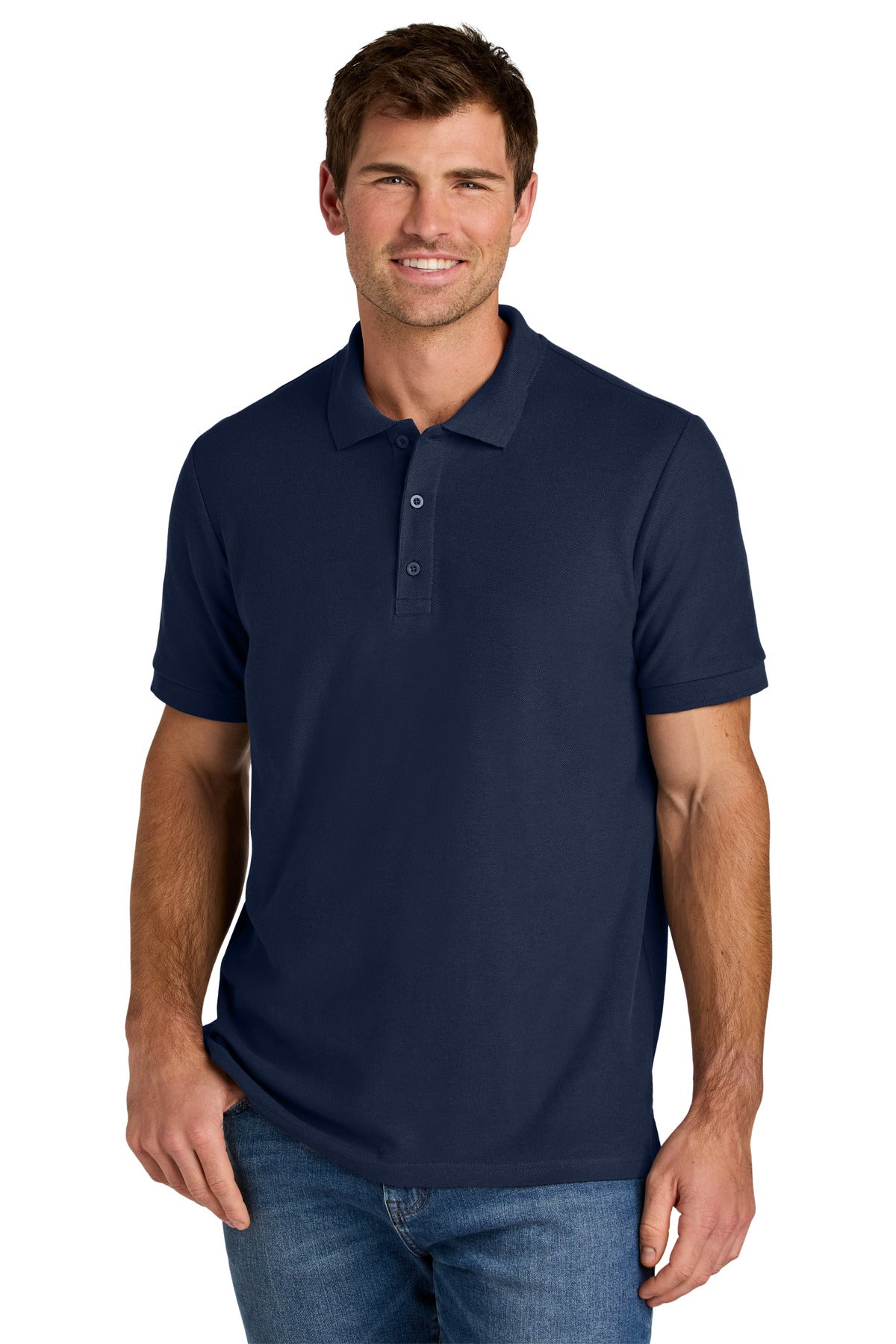 Gildan Hammer Pique Polo - Navy