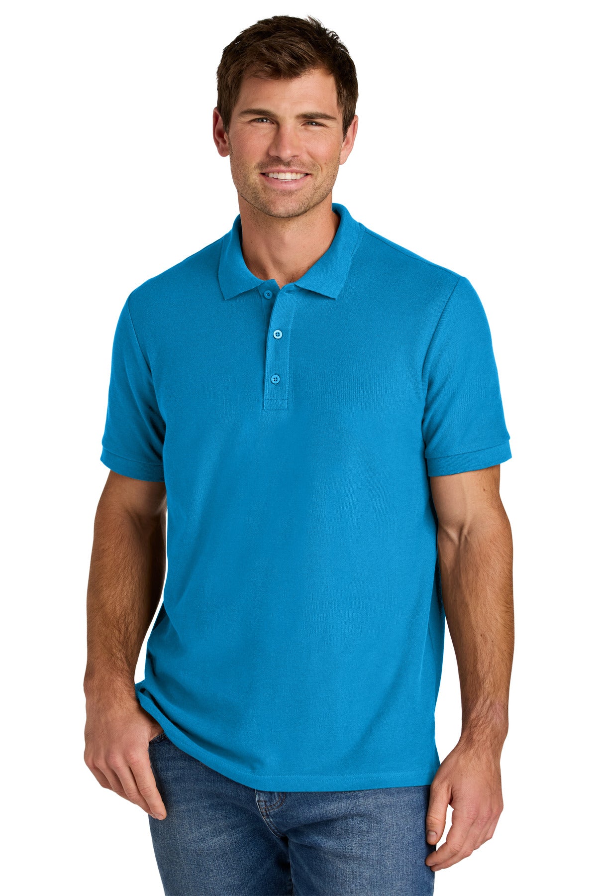 Gildan Hammer Pique Polo - Sapphire