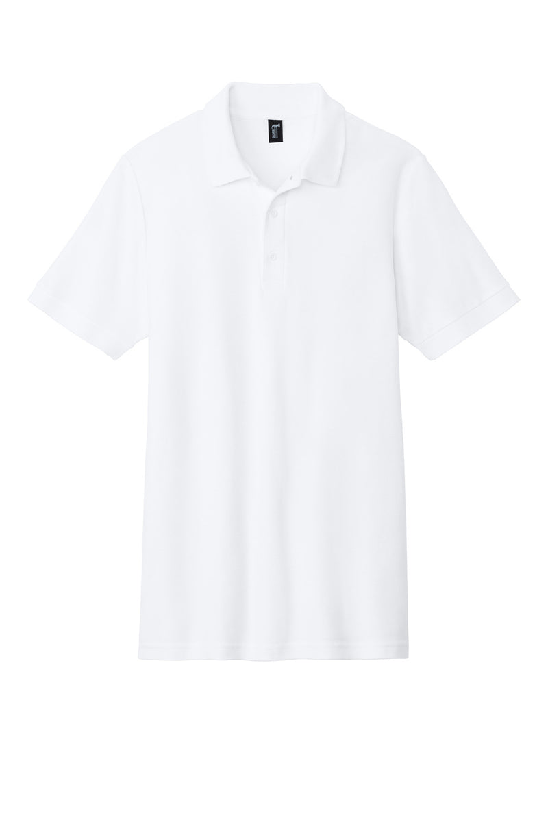 Gildan Hammer Pique Polo - White